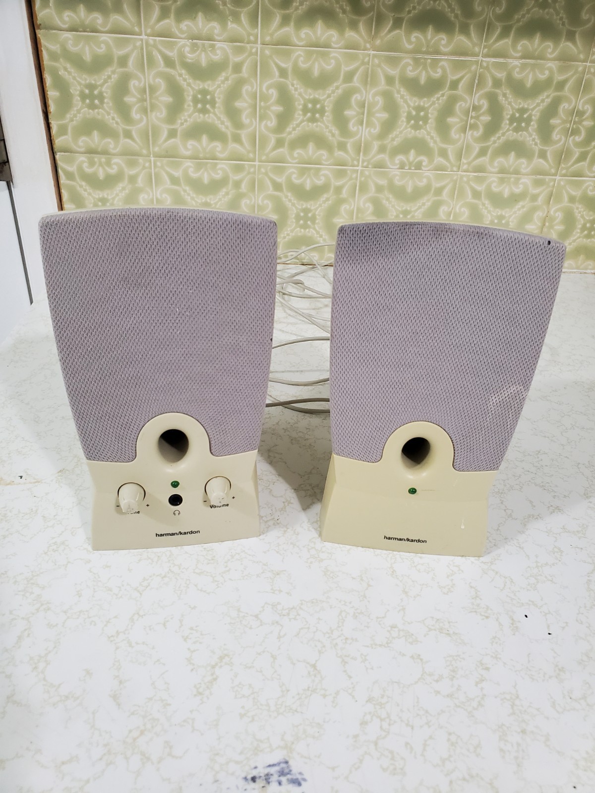 Harman/Kardon Multimedia Speakers System Vintage PC Speakers UNTESTED