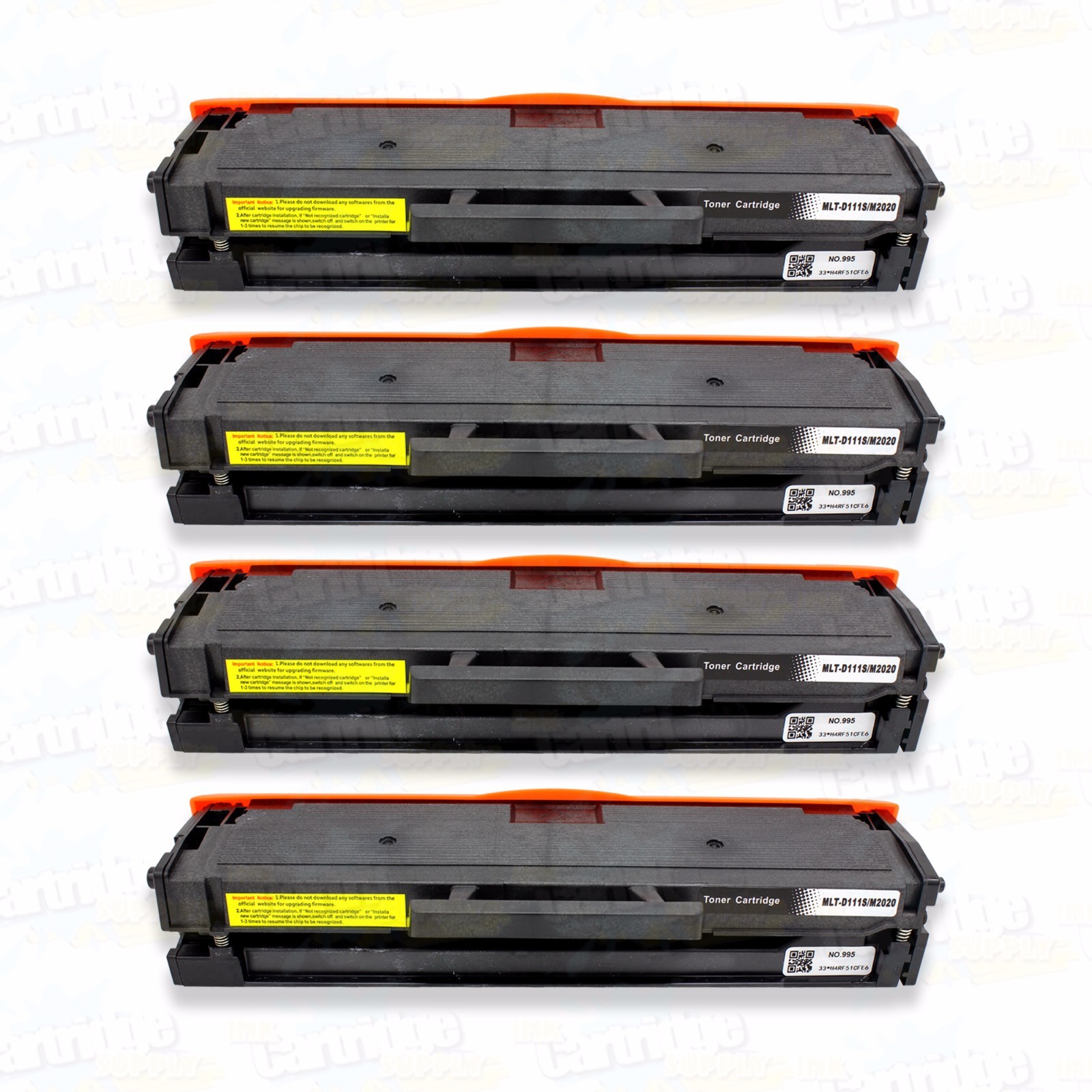 4 PACK MLT-D111S Toner For Samsung D111S Xpress M2020W M2070FW M2022