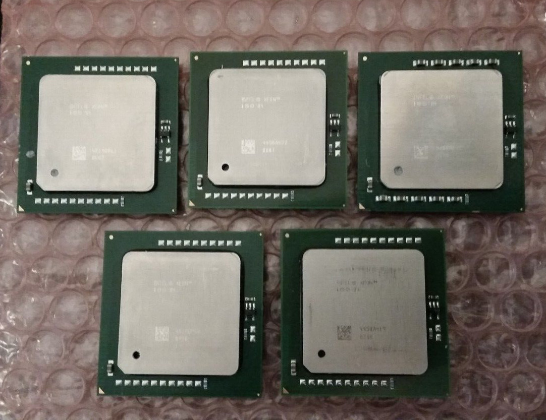 (5 pcs) Intel Socket 604 Xeon Processor 2.8-3.0 GHz SL7