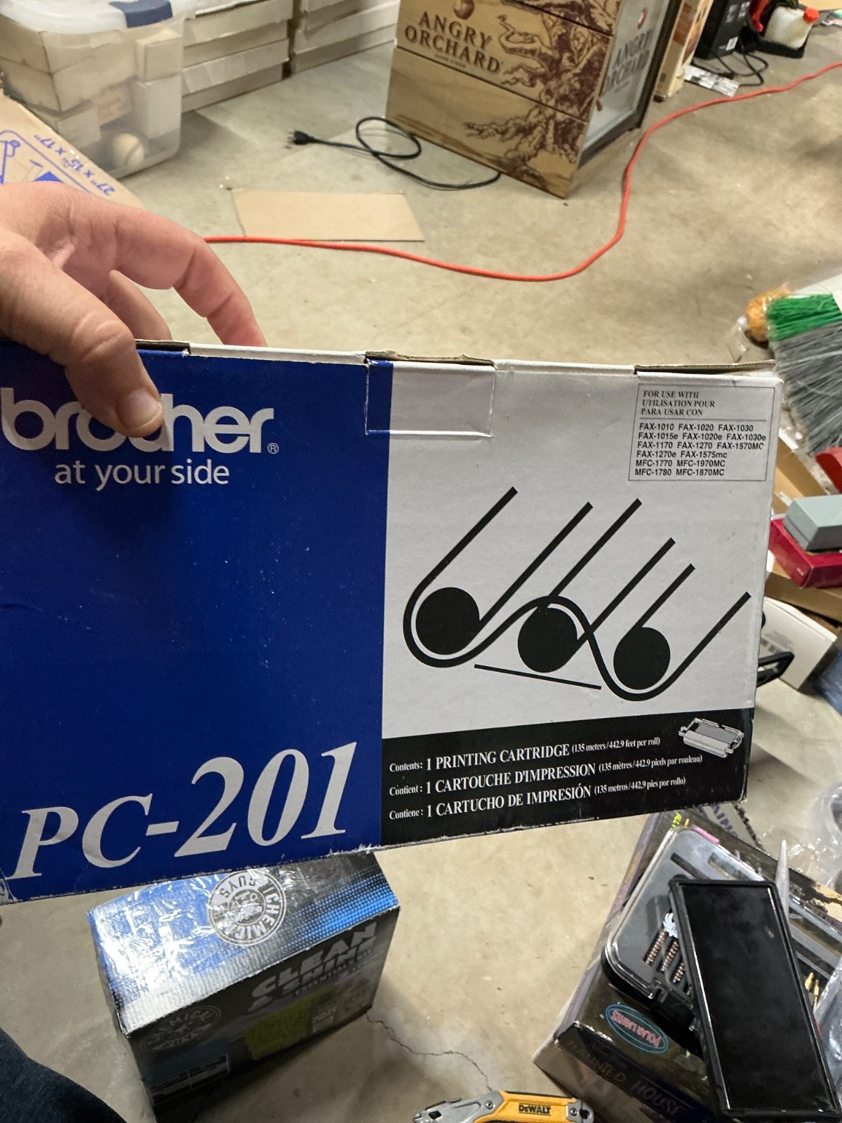Brother PC-201 Ink Printing Cartridge for Fax Machine; New