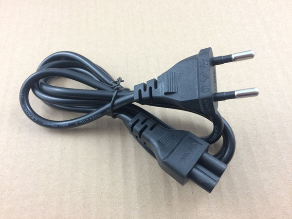 1.2M EU US 3Pin AC Adapter Charger Power Supply Cable Cord For Laptop PC