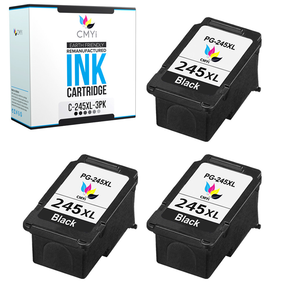 3PK Compatible Canon PG-245XL Ink Cartridge for PIXMA TR4500 TR4520 TR4522 MX495