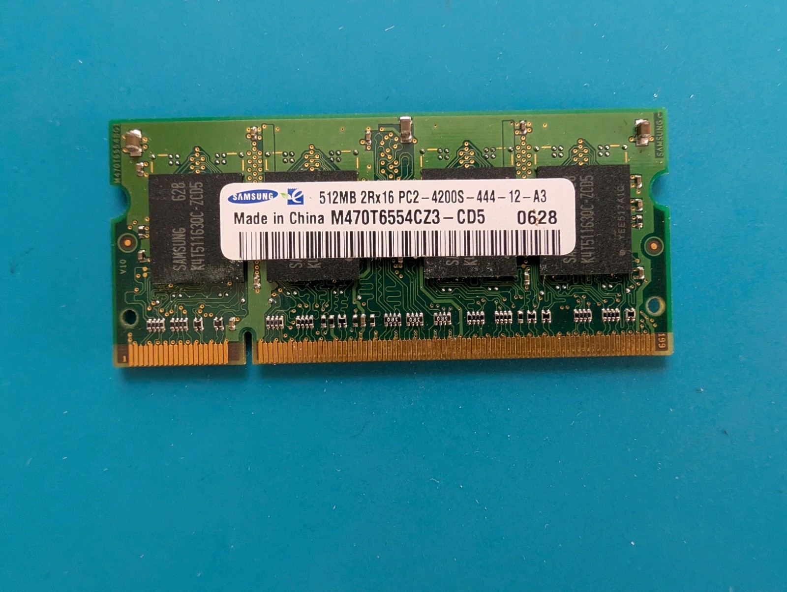 Samsung M470T6554CZ3-CE6 512MB SODIMM PC2-5300 DDR2