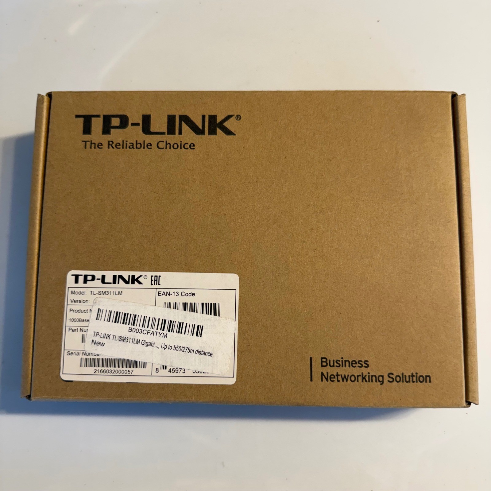 TP-Link TL-SM311LM Gigabit Multi-Mode Mini GBIC SFP Module 1000Base-SX 550m