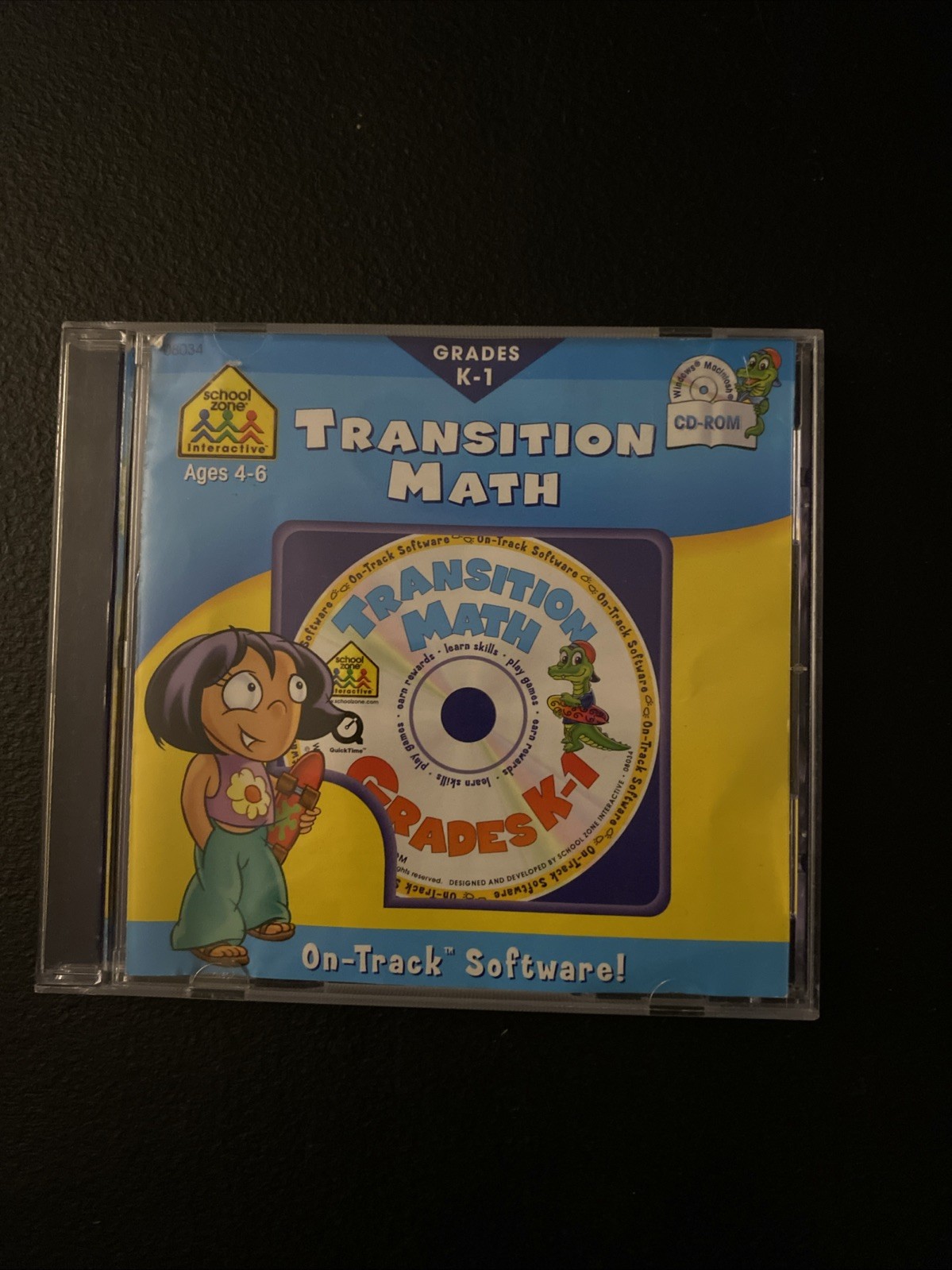 Transition Math Grades K-1 (CD-ROM) Windows 95 or 98