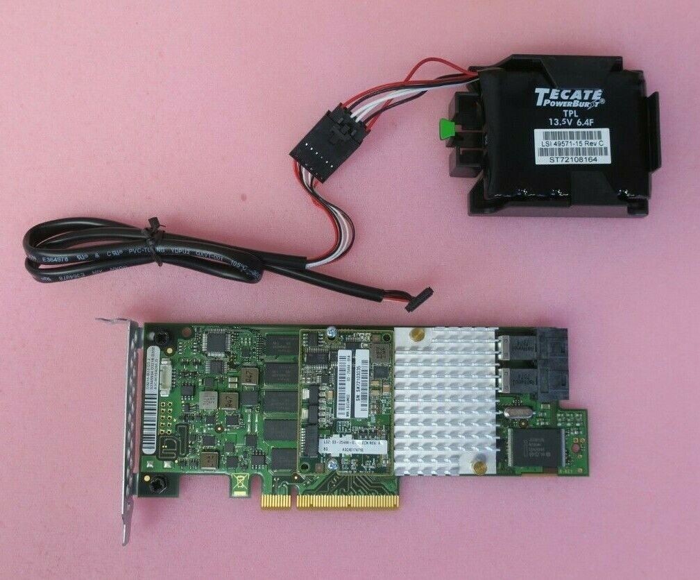 Fujitsu PRAID EP420i 2GB 8Port SED SAS RAID Controller D3216-B33 + FBU+550mm Cbl