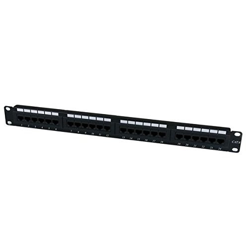 StarTech 24 Port 1U Rackmount Cat 6 110 Patch Panel (C6PANEL24)