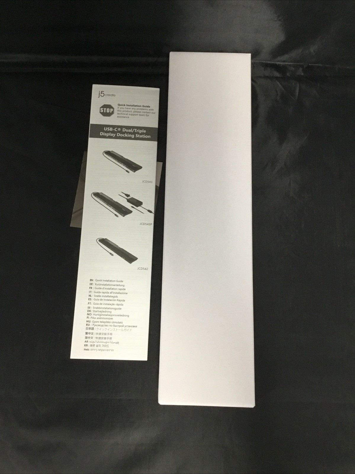 Authentic j5 Create USB-C Triple Display Docking Station (JCD543)
