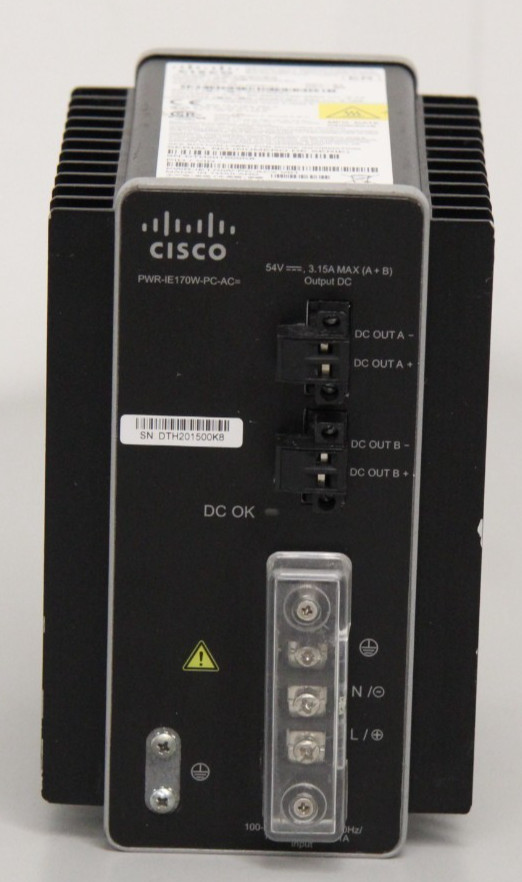Cisco PWR-IE170W-PC-AC V01 Model TPSN-170AB A Industrial Power Module