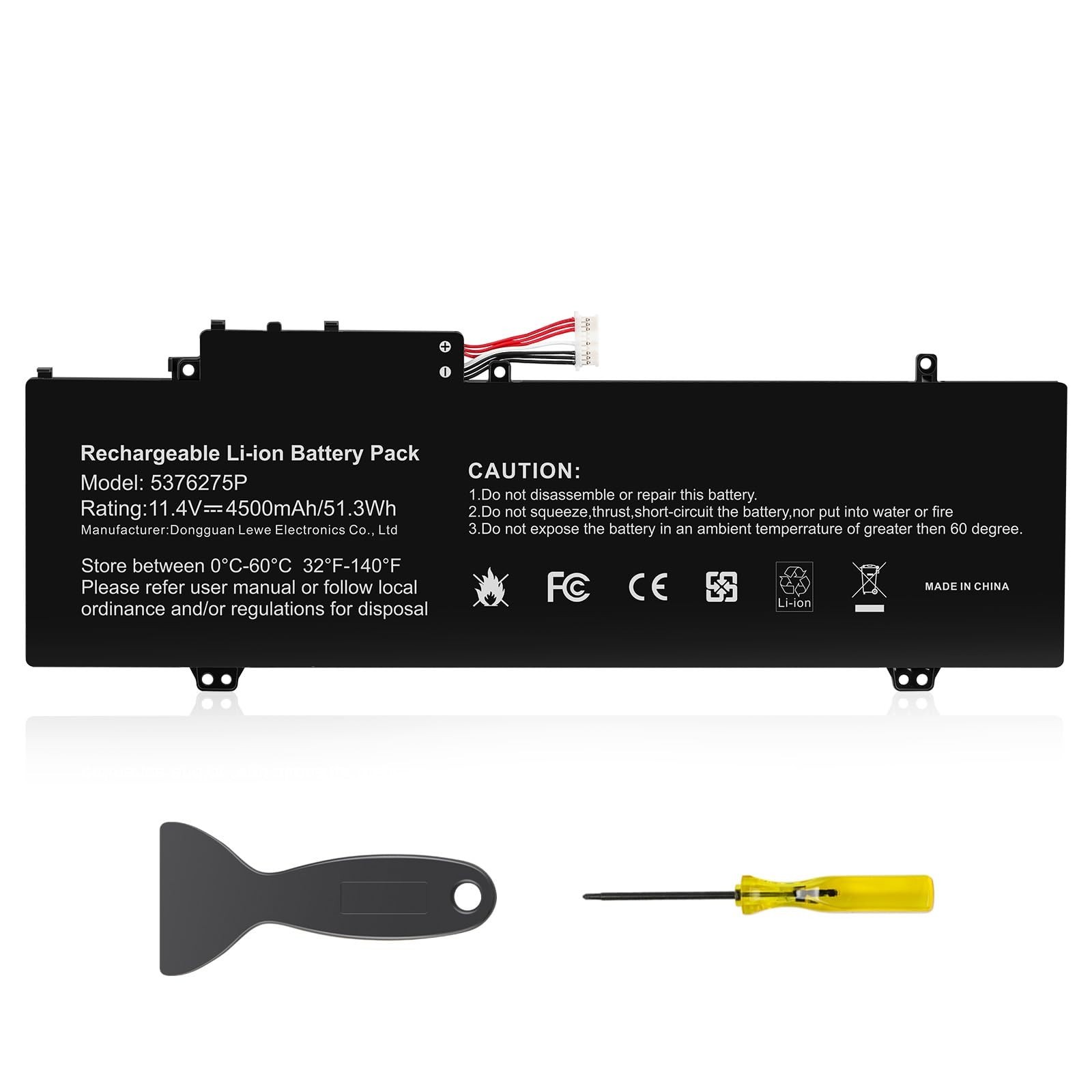High-Capacity Laptop Battery Replacement for Gateway GWTN Series - Compatible Mo