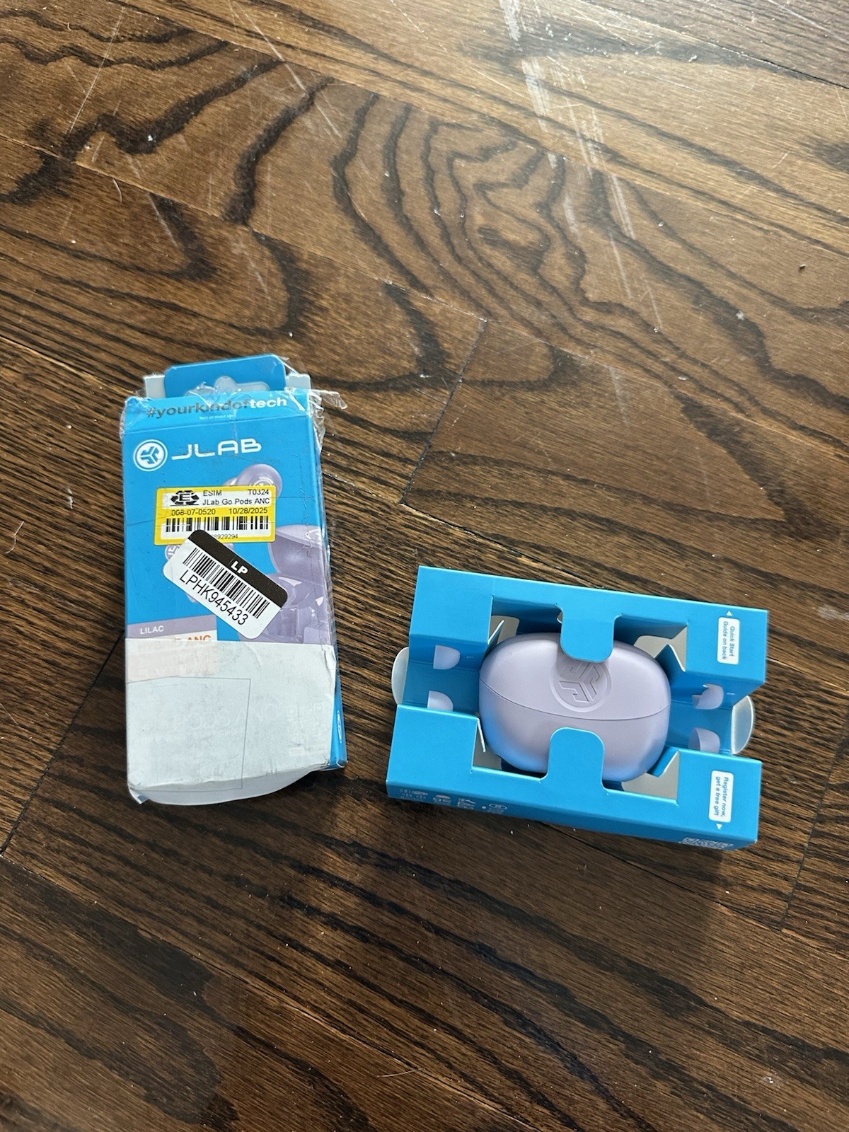 New OB JLab GO Pods ANC In-Ear True Wireless Earbuds Lilac - 26+ Hours Playtime