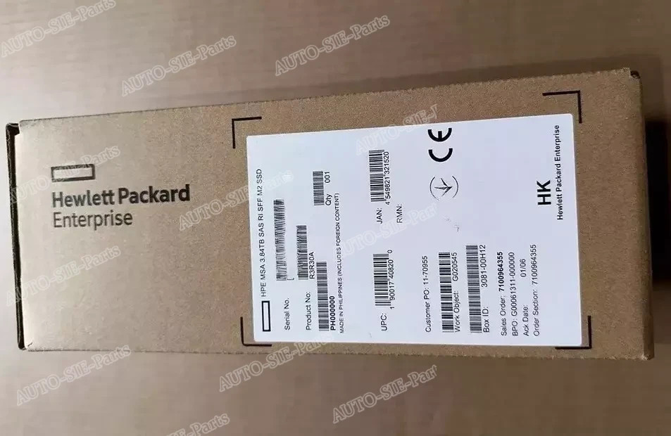 HPE MSA 2.5′′ 3.84TB R3R30A P19558-001 SSD SAS 12G RI M2 Solid State Drive New