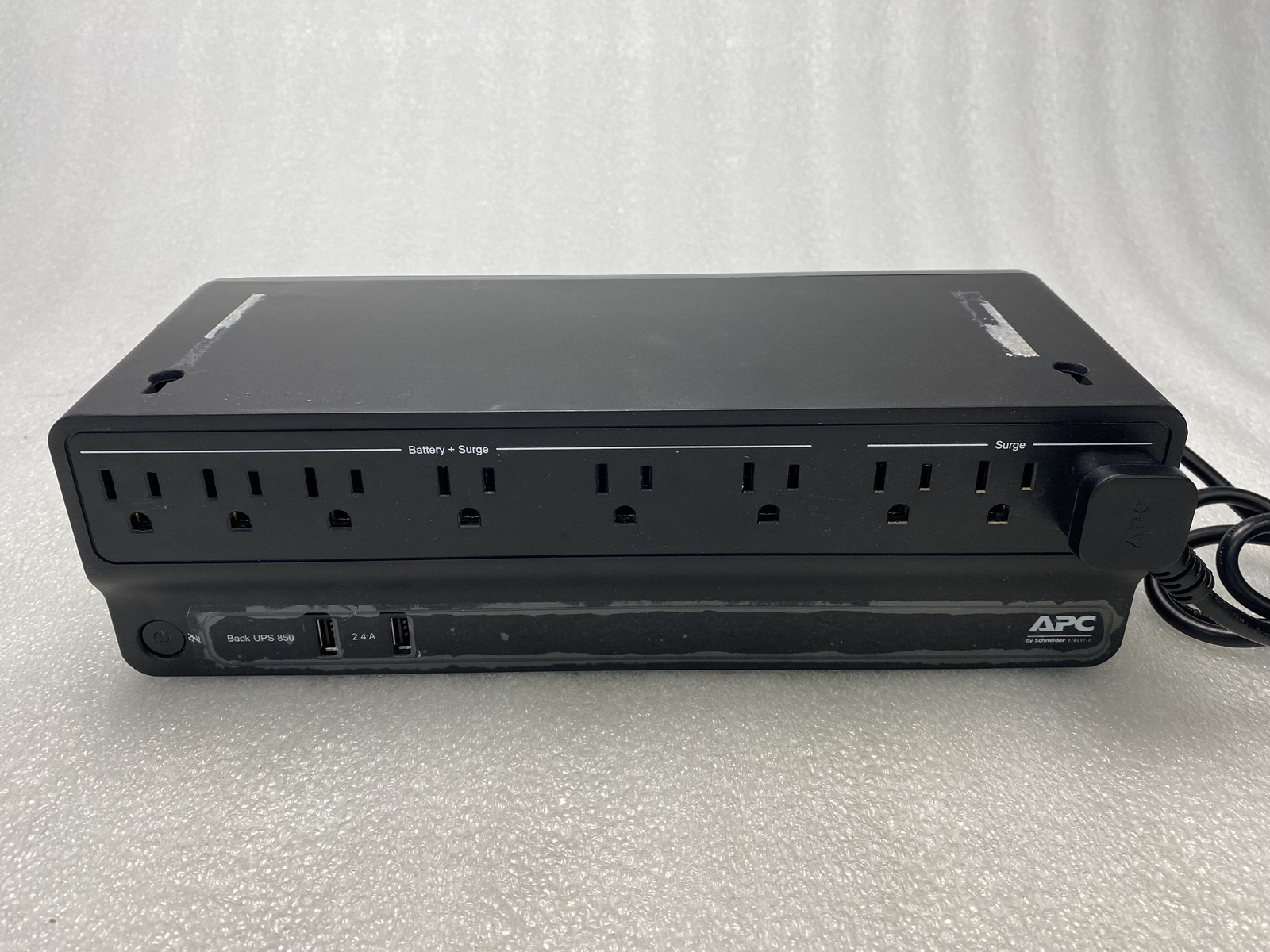 APC BE850G2 - 850VA UPS Battery Backup & Surge Protector, Black - No Batteries
