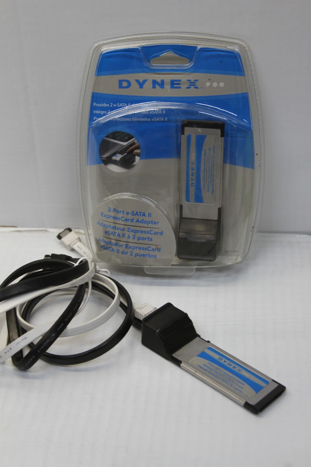 Dynex 2 port  eSATA II to Express Card Expresscard  Adapter  x2