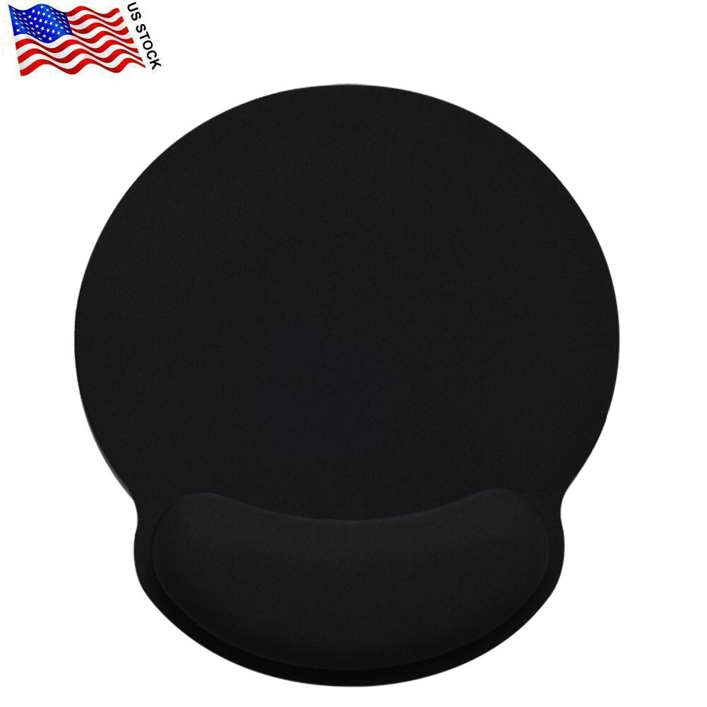 Mouse Pad Memory Foam Mouse Wrist Rest Support Pad + Keyboard Wrist Rest Pad Set