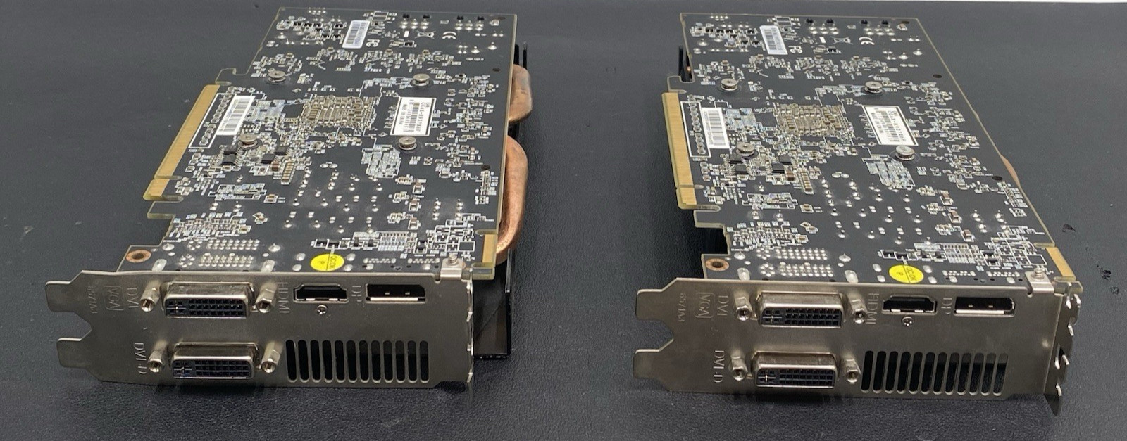 Lot of 2 Club CGAX-R927X6F  Graphics Card - Used Working