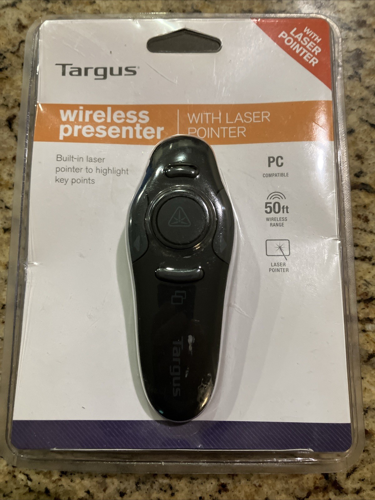 Targus Wireless USB Presenter with Laser Pointer - AMP16US