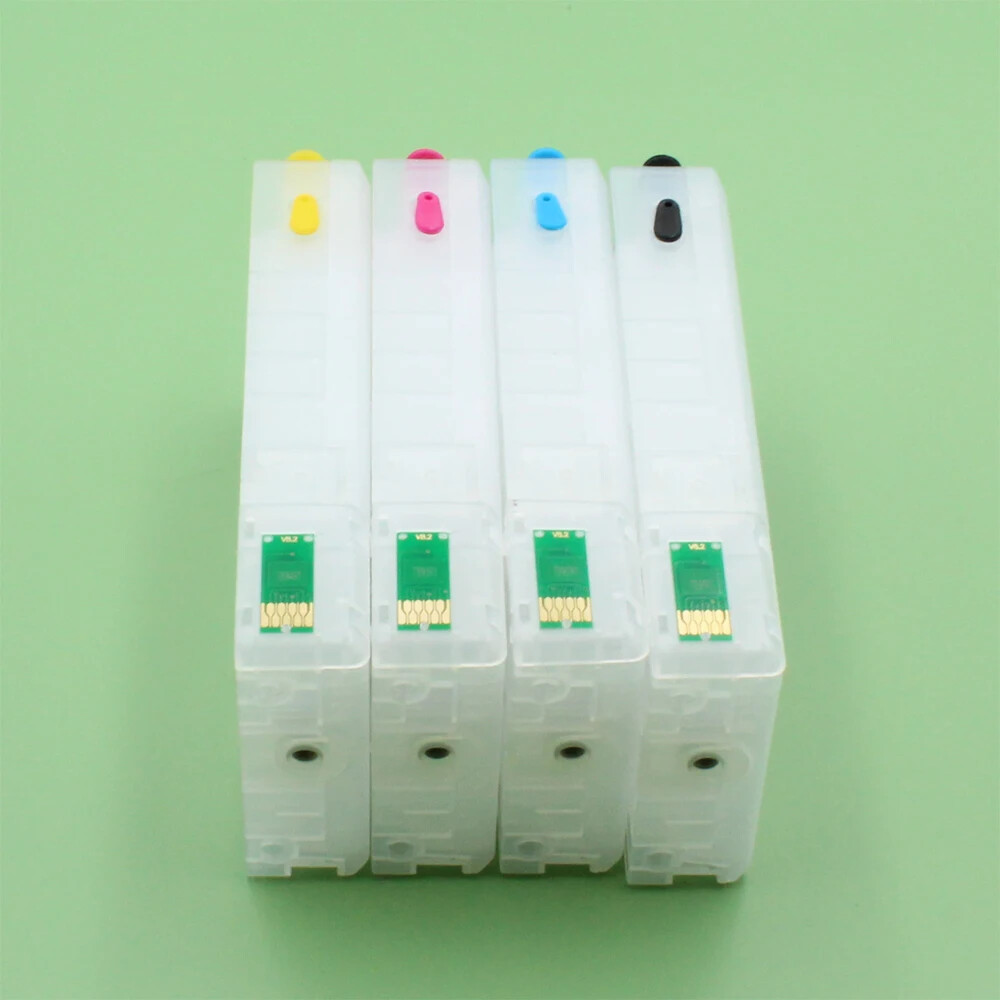 4pc Refillable Ink Cartridge with ARC chip for EPS WF-5110 5190 5620 printers