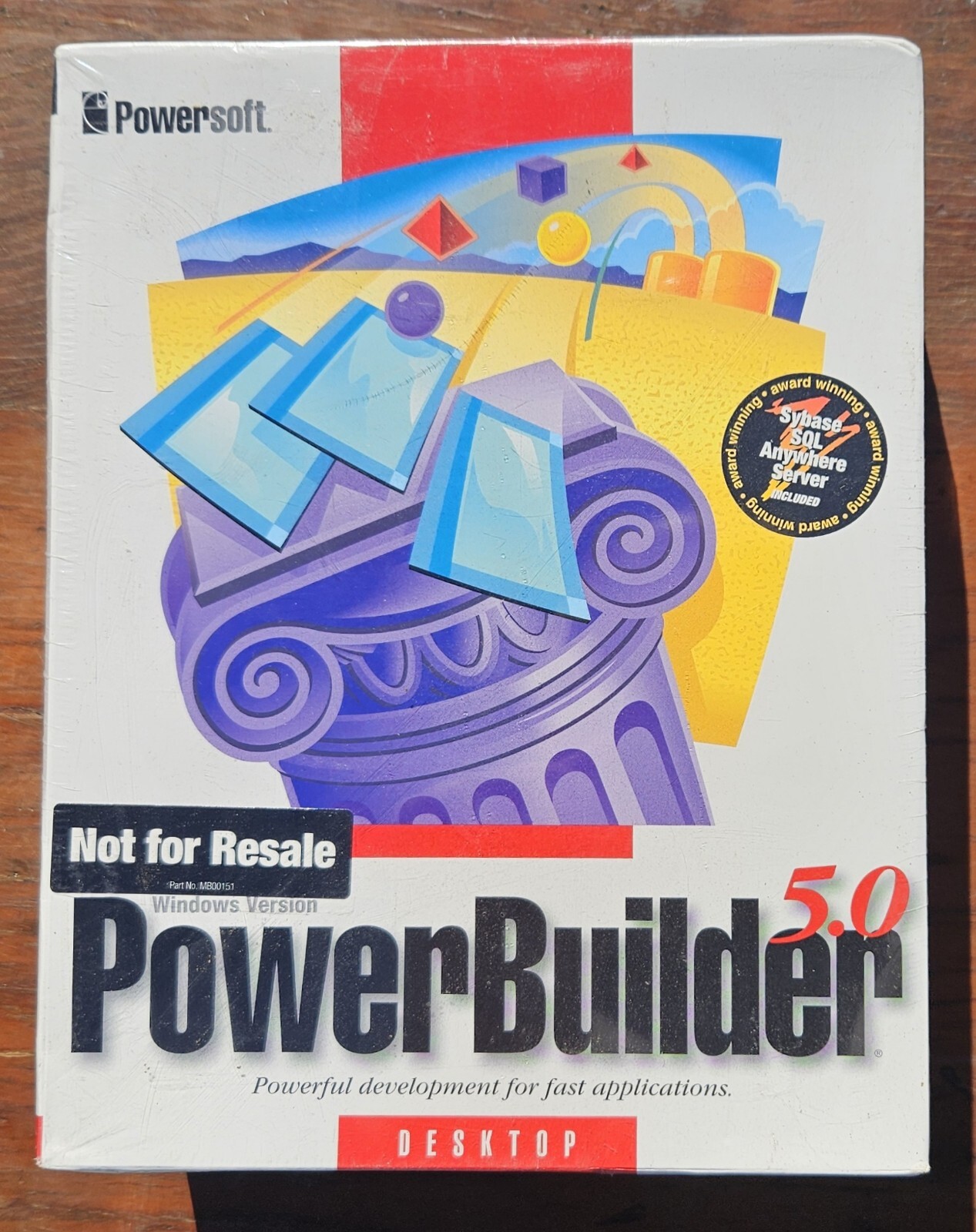 PowerBuilder 5.0 for Windows CD ROM - Brand New Sealed (1996)
