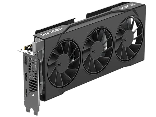 XFX SWIFT AMD RADEON RX 9060 XT OC TRIPLE FAN GAMING EDITION WITH 16GB -  BLACK