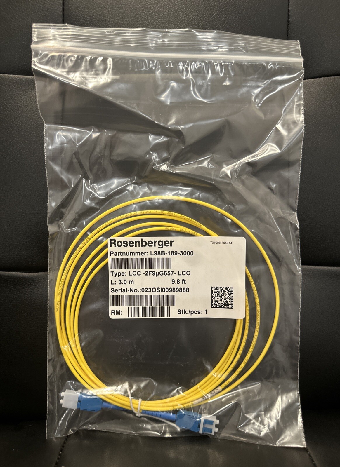 NEW Rosenberger   L98B 189 3000  9,8 Feet