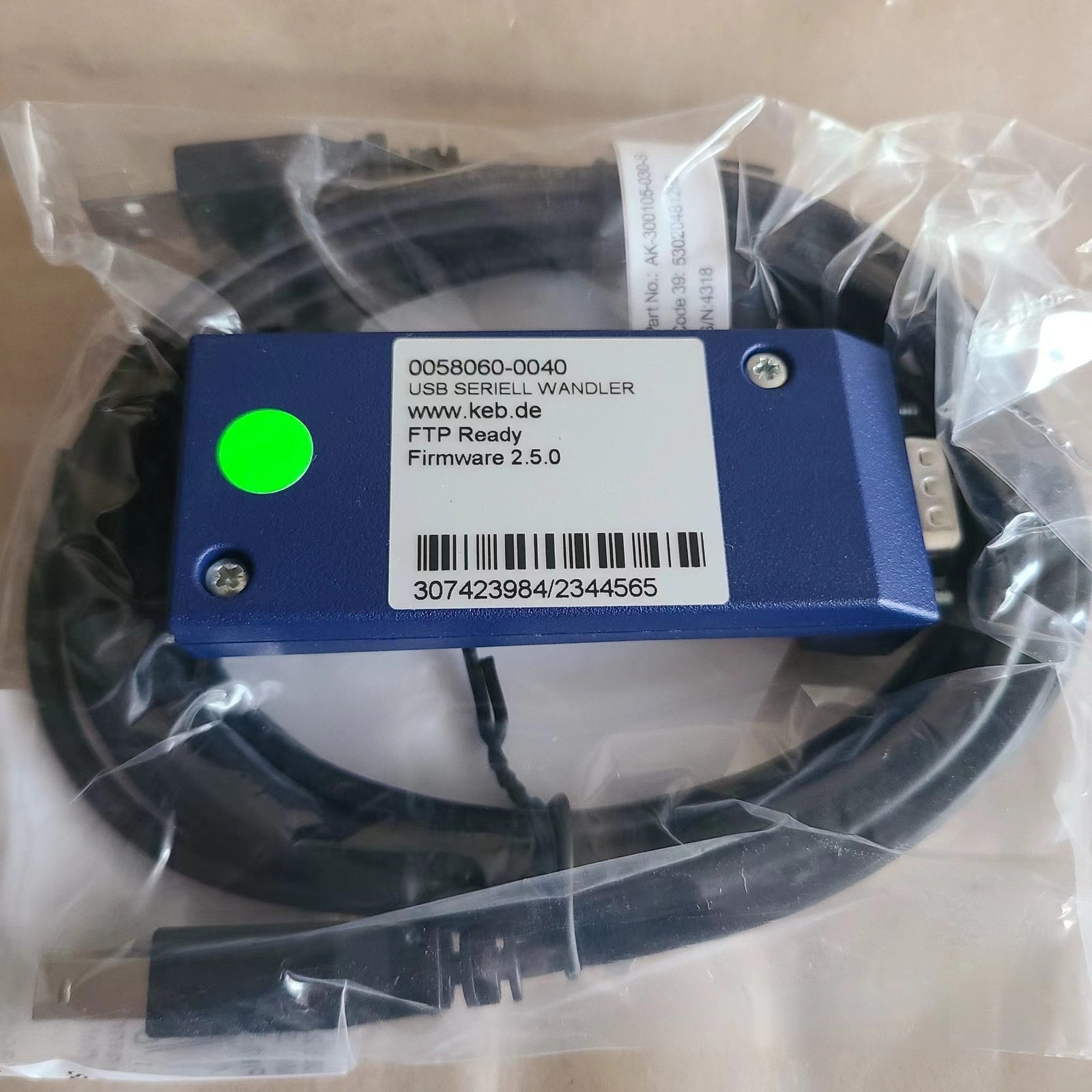 1PC NEW KEB 0058060-0040 Inverter Communication Adapter --