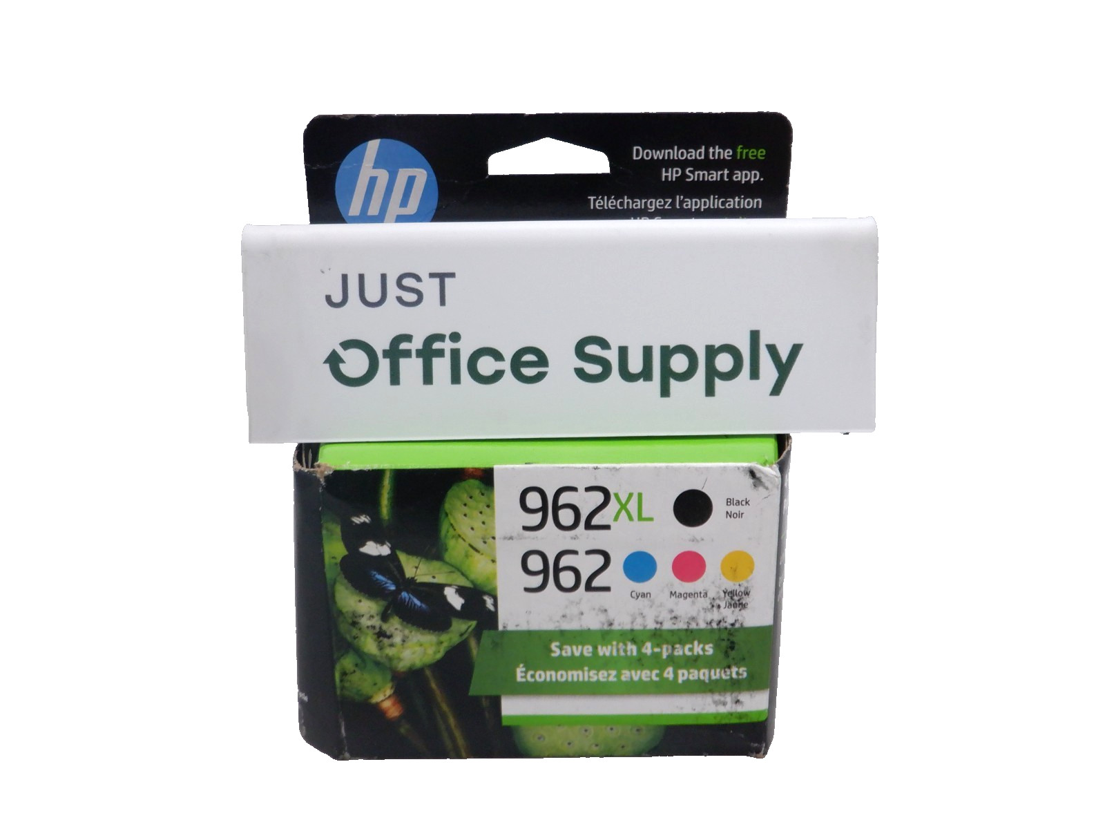 Genuine HP 962XL Black 962 C/M/Y 3JB34AN 4P Ink Cartridge EXP. 2027
