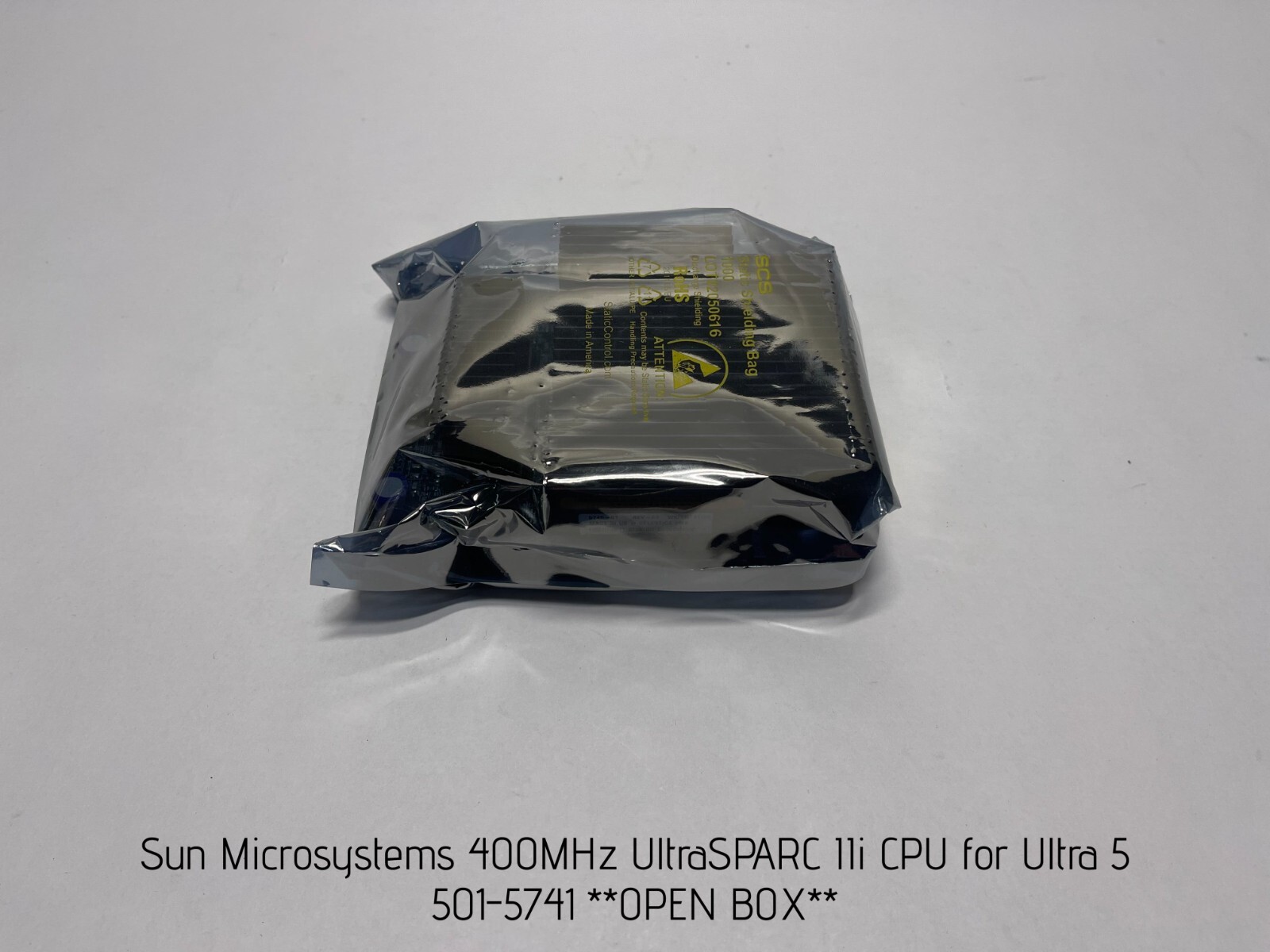 Sun Microsystems 400MHz UltraSPARC IIi CPU for Ultra 5, 501-5741 **OPEN BOX**