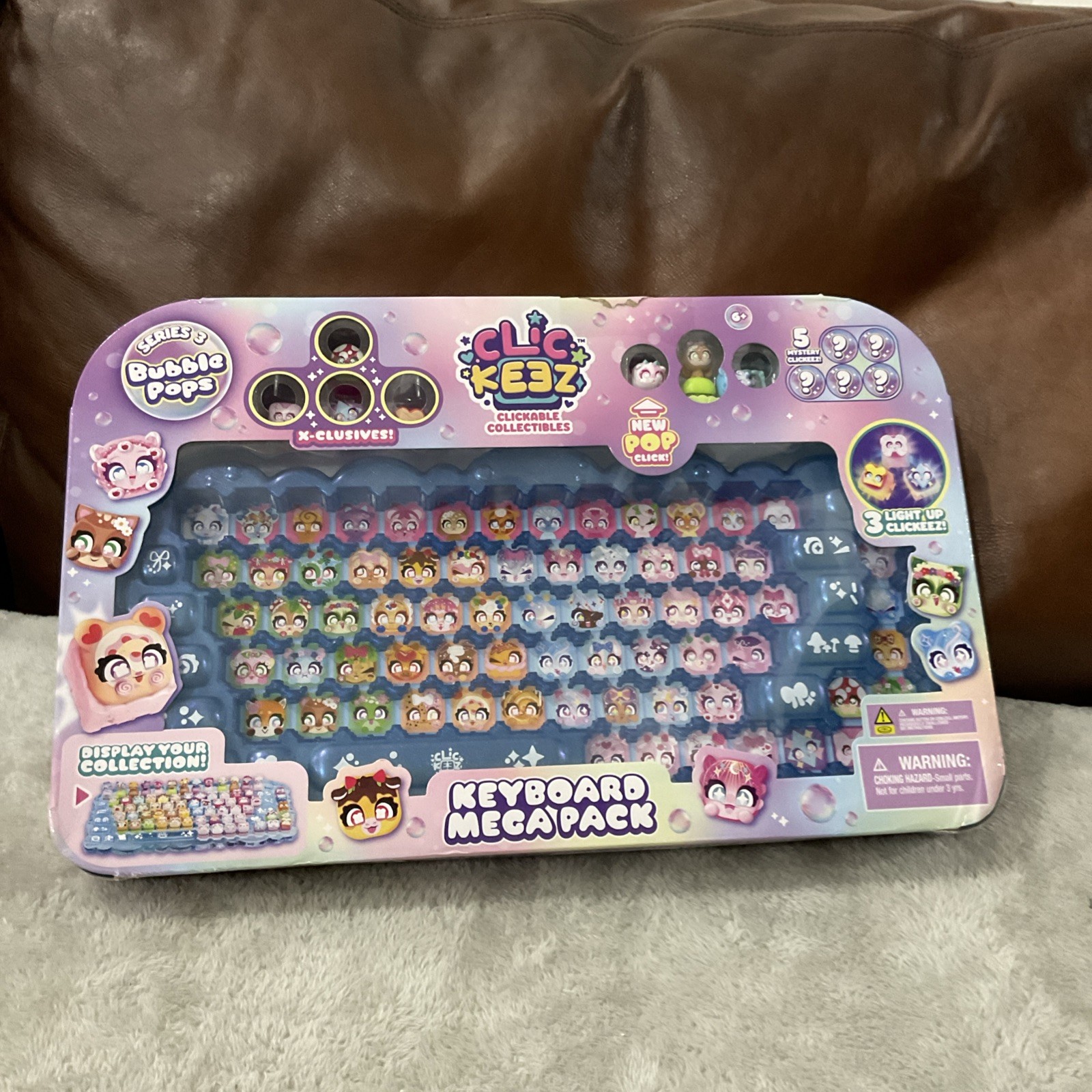 Clickeez Series 3 Keyboard Mega Pack Toy SHIPS NOW Box DMG