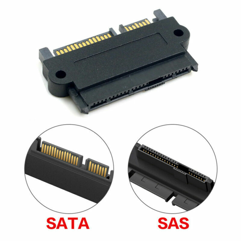 CABLECY  SFF-8482 SAS 22Pin to 7Pin + 15 Pin SATA Hard Disk Drive Raid Adapter