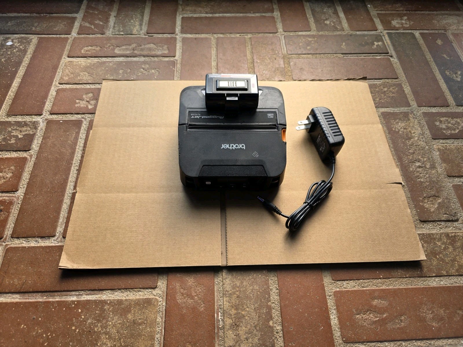 Brother RJ-4230B RuggedJet Mobile Bluetooth Thermal Printer BATTERY & CHARGER 