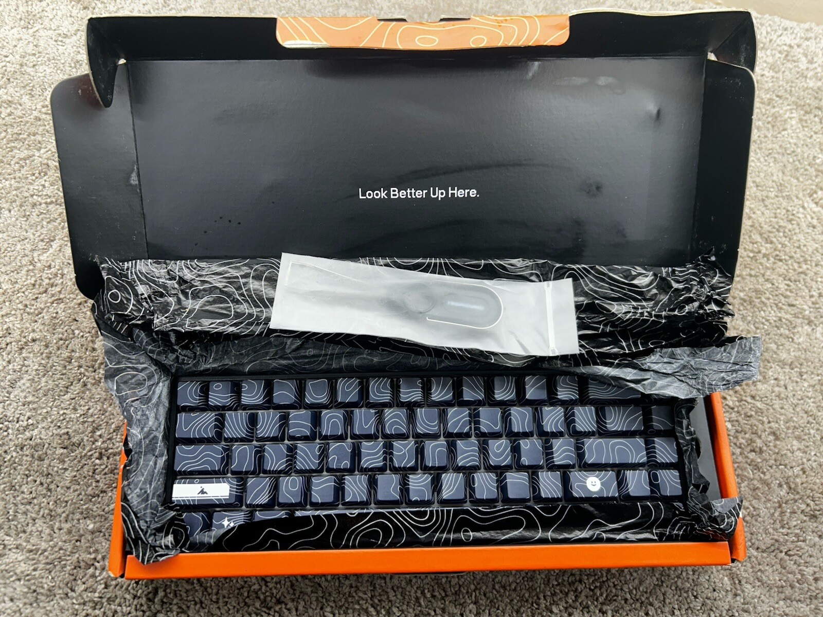 Higround Trailhead Mechanical USB Wired Gaming RGB Keyboard BLACK ICE A7391