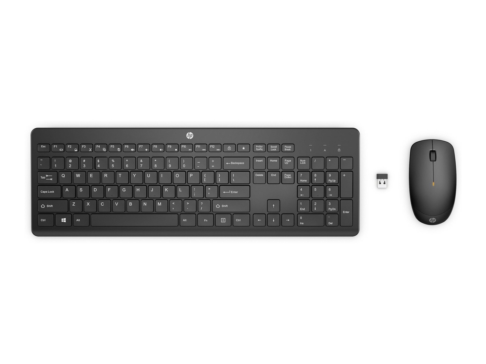 HP 235 Wireless Mouse and Keyboard Combo Keyboard 1600 dpi 1Y4D0UT#ABB