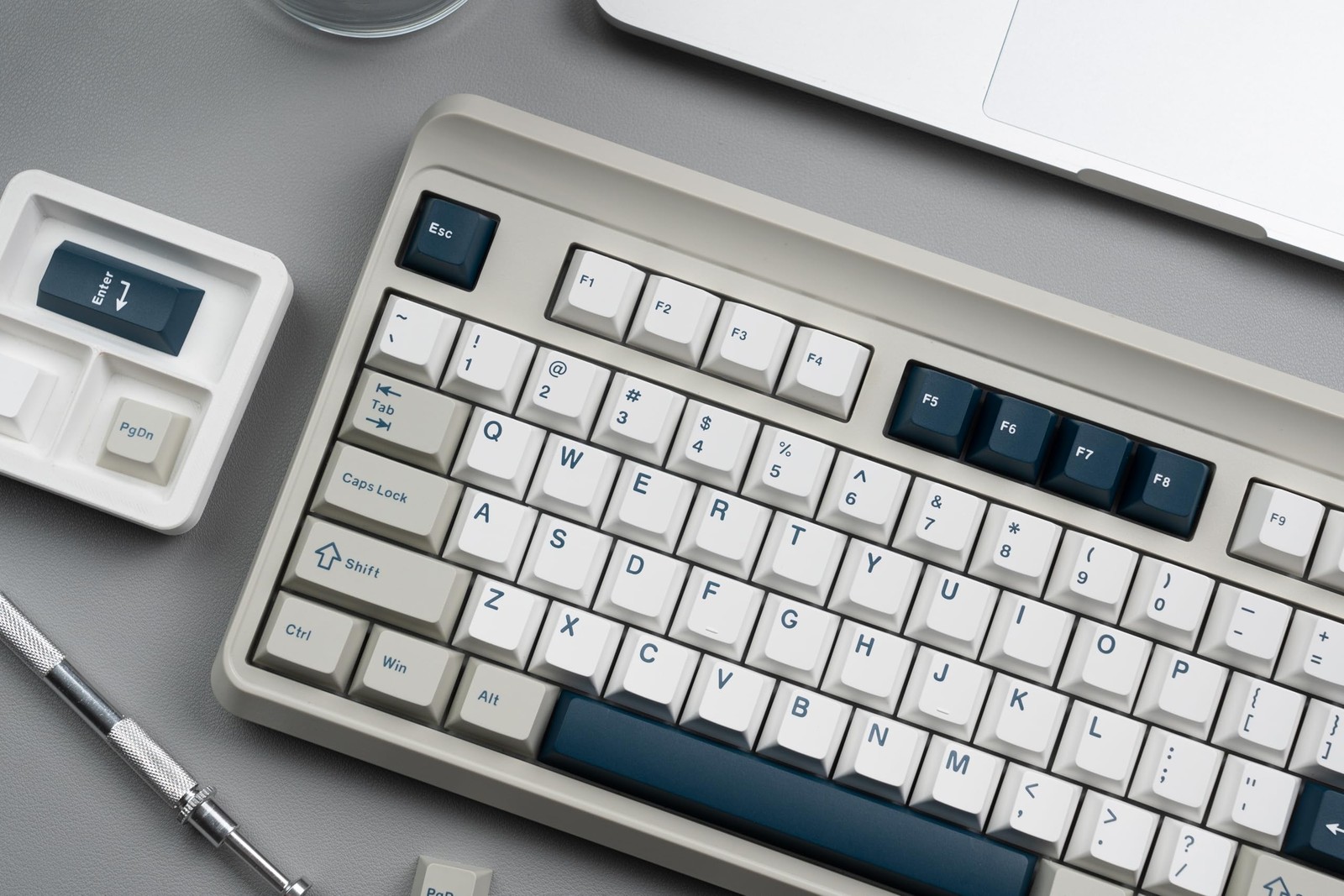 PBT Keycaps Set, Doubleshot 137 Key Caps,Cherry Profile Custom Keycap for 61/64/
