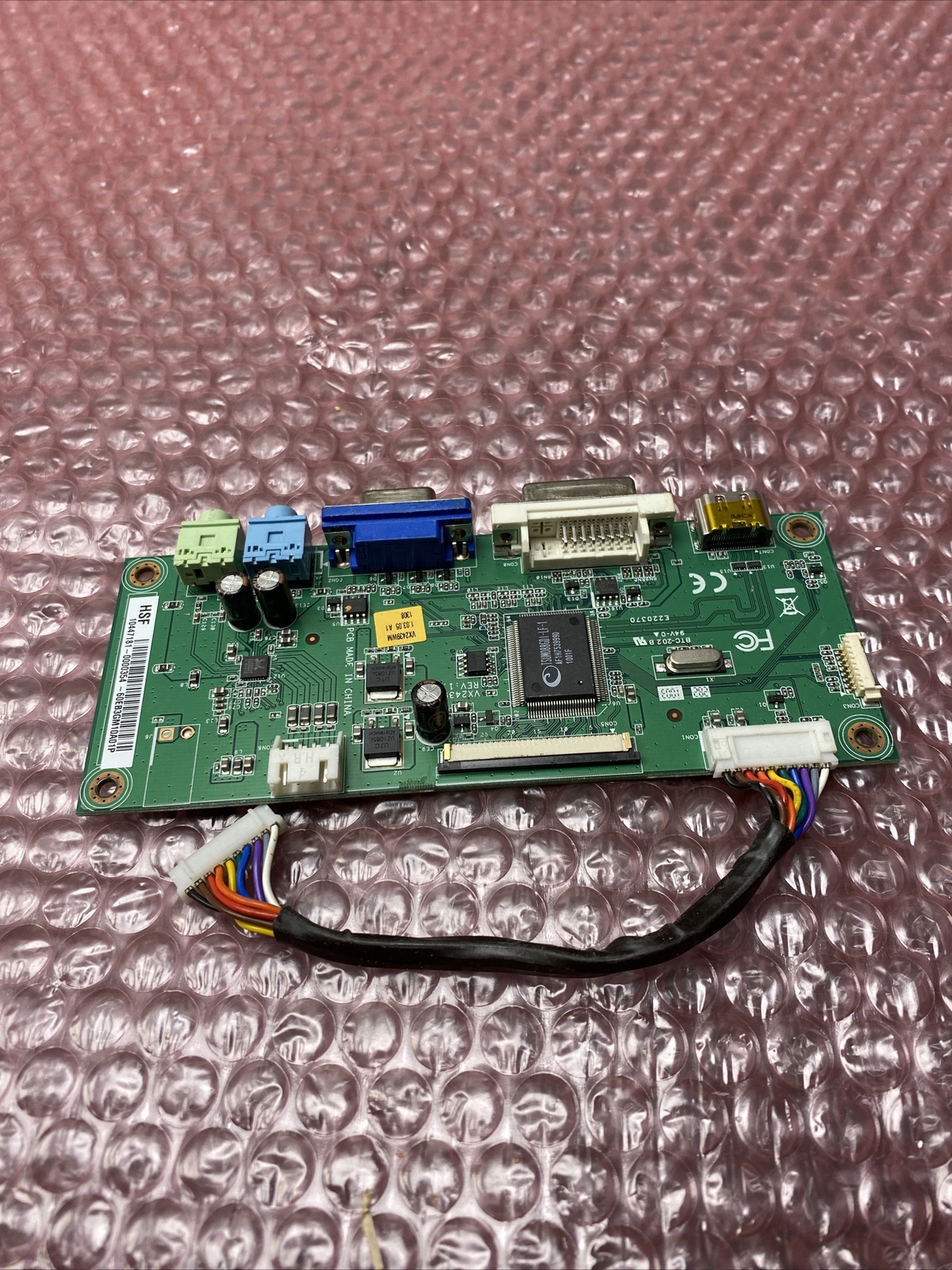 Used ViewSonic VX2439wm Main Interface Board 10447181