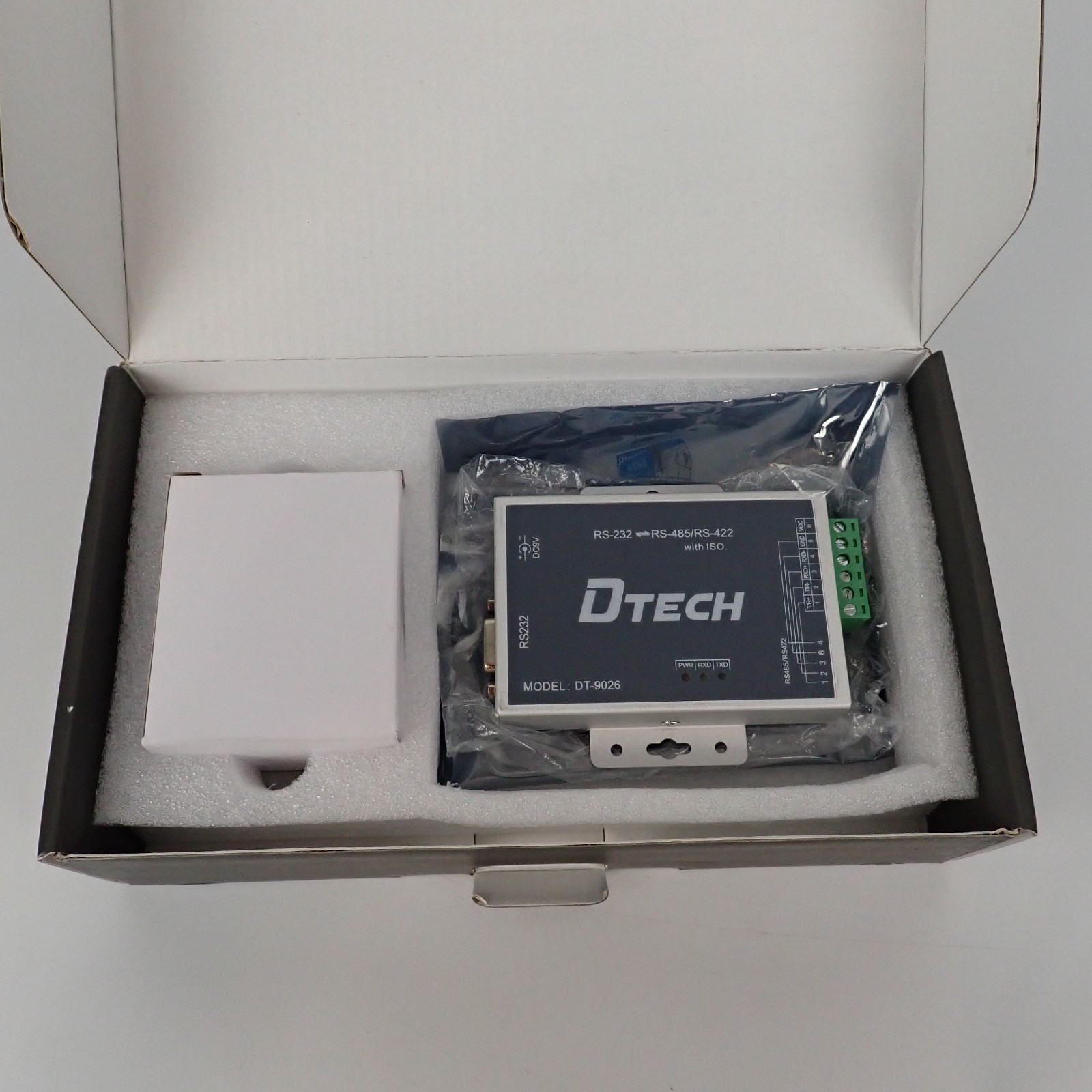 DTech DT-9026 Active Isolated RS232 to RS485 RS422 Converter with RJ45 Serial –
