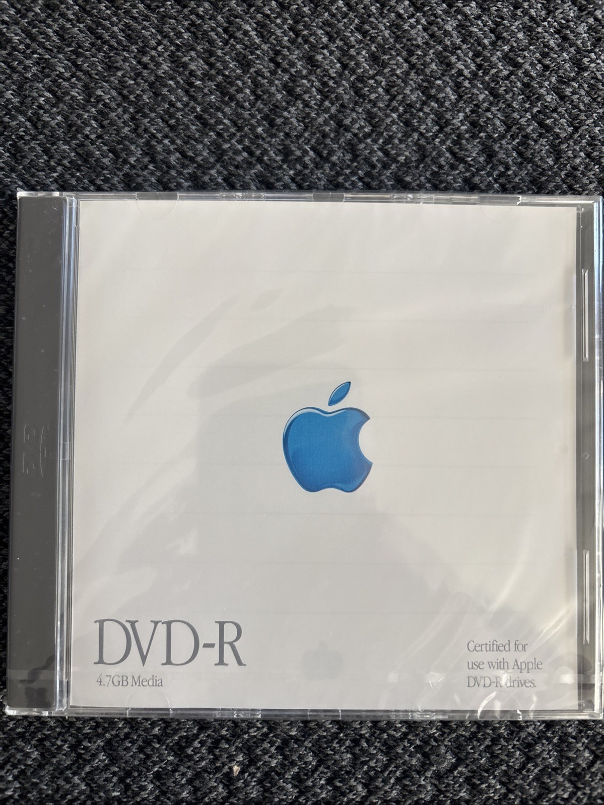 NEW SEALED Apple DVD-R 4.7GB Power Mac Blue Logo
