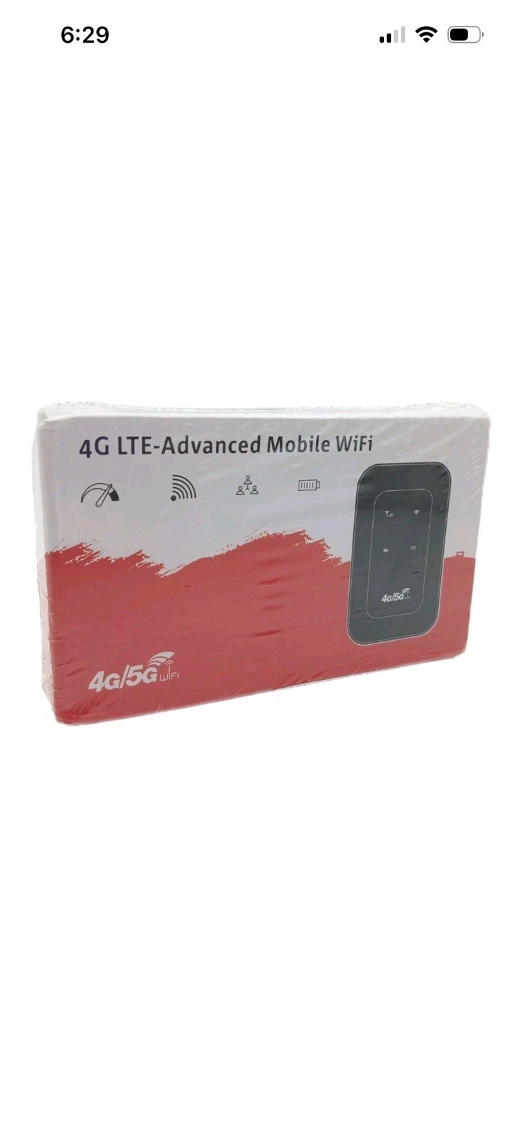 Mobile Hotspot, 4g Lte Advanced Mobile 150 Mbps 1-C High Speed