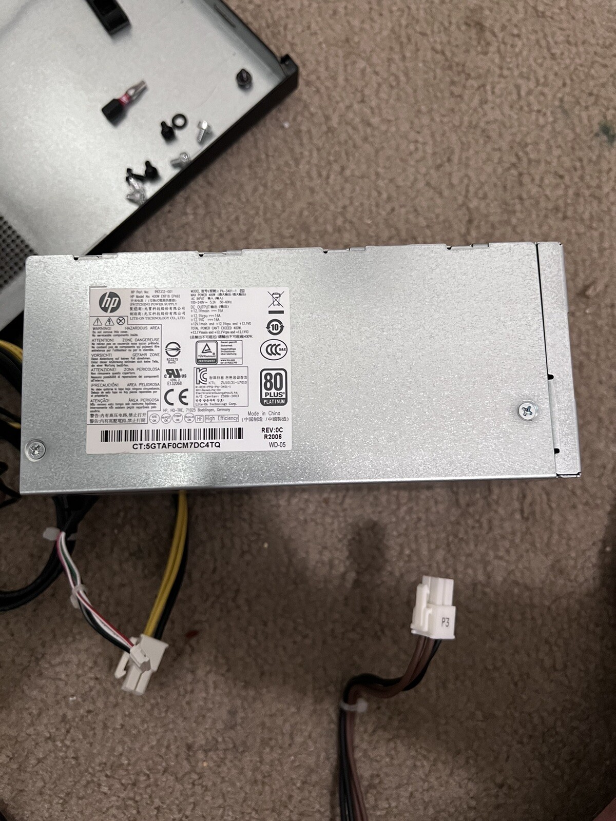 HP 400W Power Module (L04618-800)