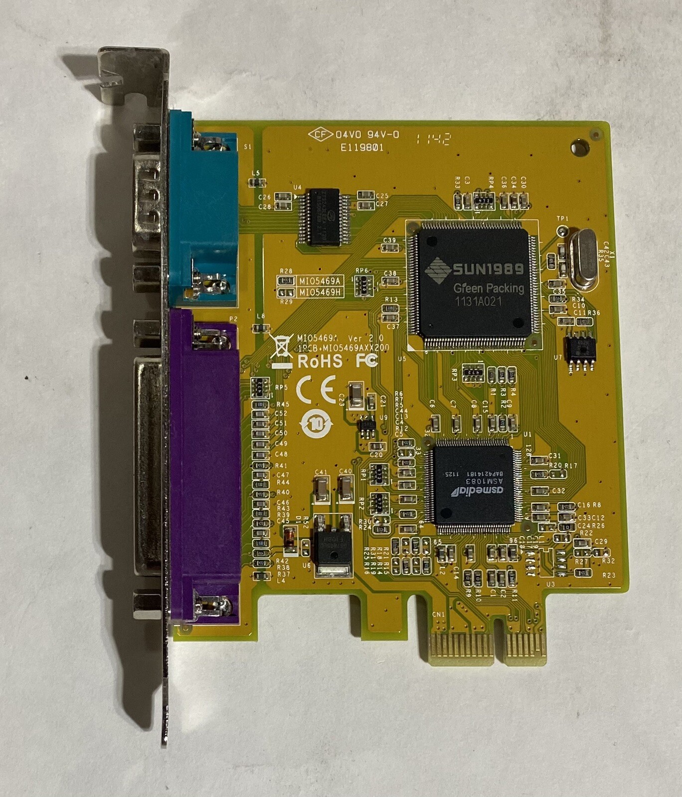 (1PC) New Sunix Dell 0GP385 Interface card RK-6669 CN-0GP385-13740-173-1329-A00