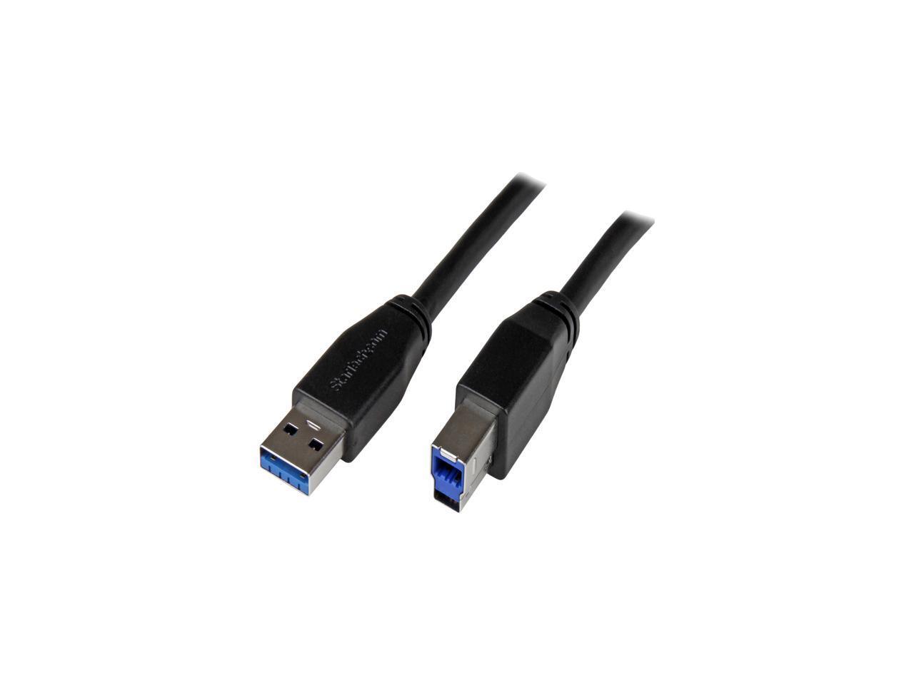 StarTech.com 10m 30 ft Active USB 3.0 USB-A to USB-B Cable - M/M - USB A to B Ca