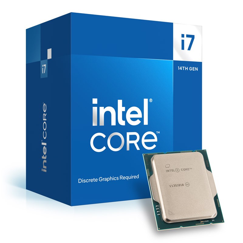 Intel Core i7 14700F LGA1700 Core i7 5.4GHz 33MB Intel BX8071514700F