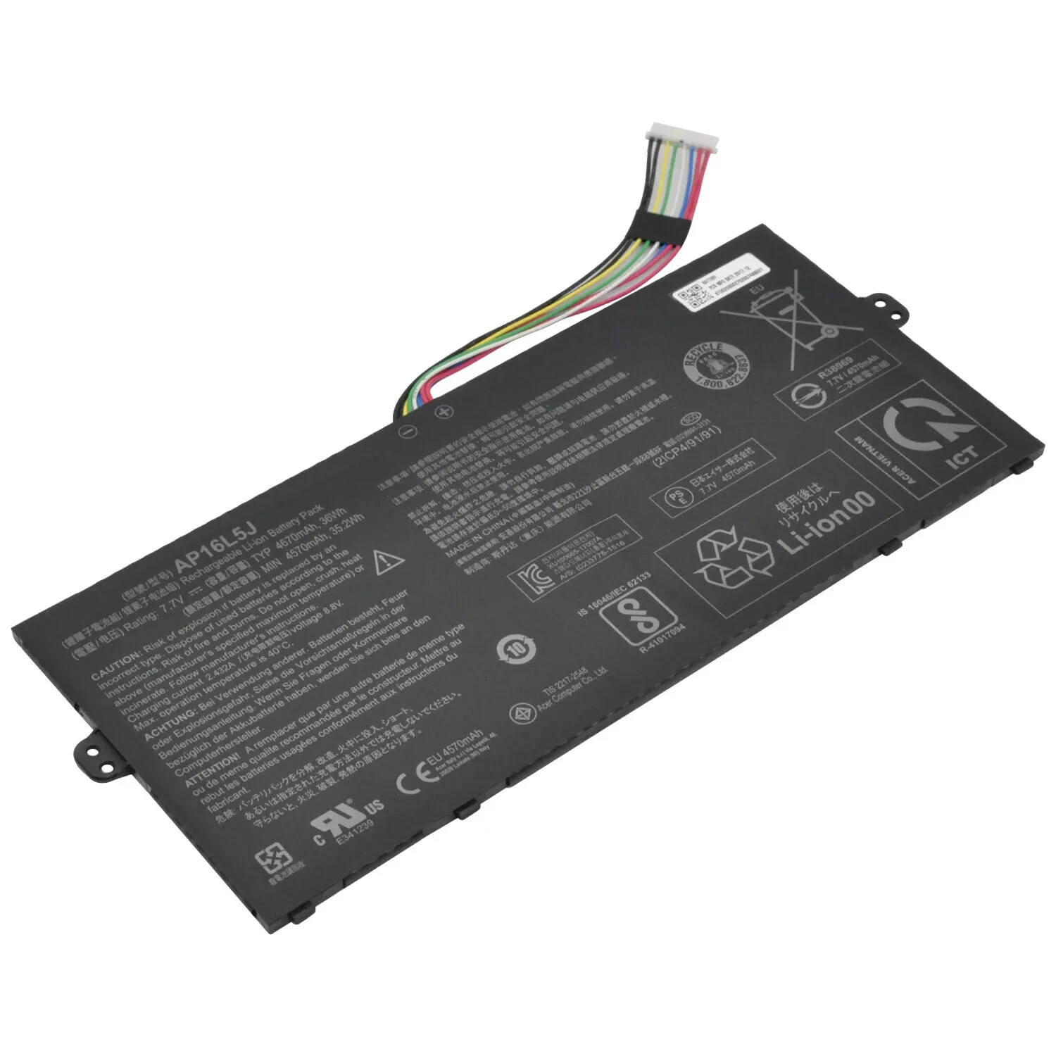 Genuine AP16L5J Battery for Acer SF514-52T-511E 83U3 5847 86W1 Swift 5 SF514-52T