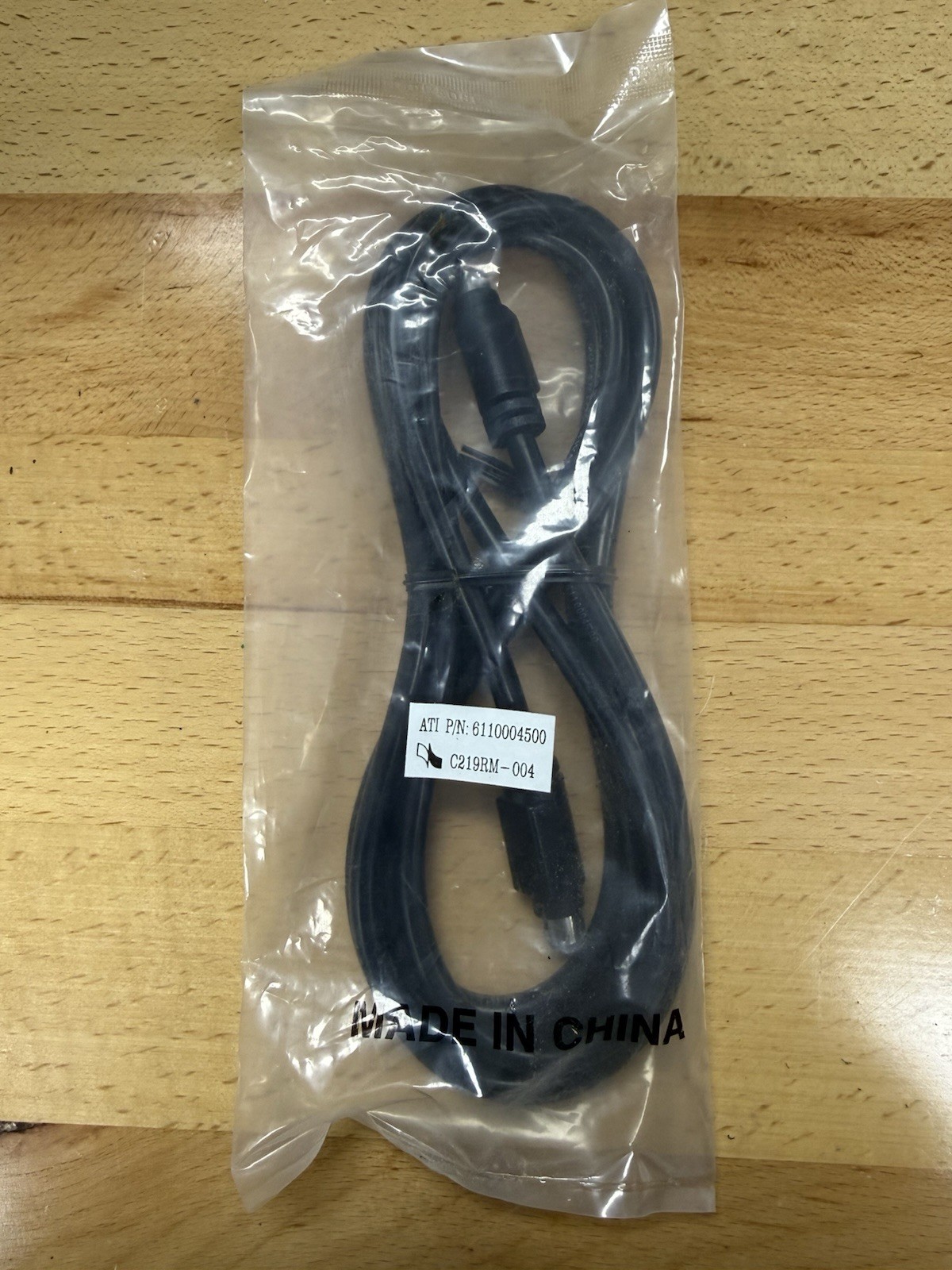 ATI 6Ft 4-Pin S-Video AV Cable P/N 6110004500 TV DVD VCR Sealed