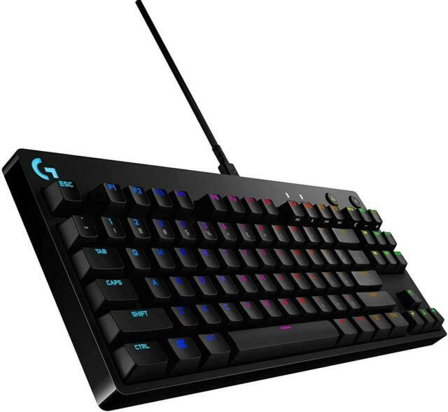 Logitech G Pro (920-009388) Wired Gaming Keyboard GX Blue Clicky