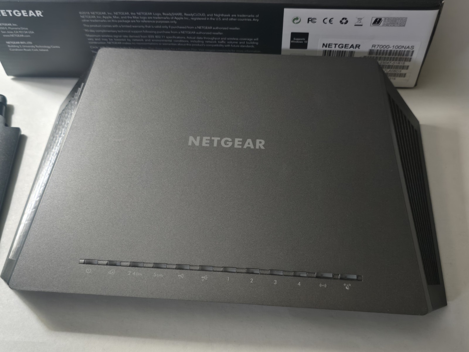 Netgear R7000 Nighthawk AC1900 Smart WiFi Router No Power Supply 