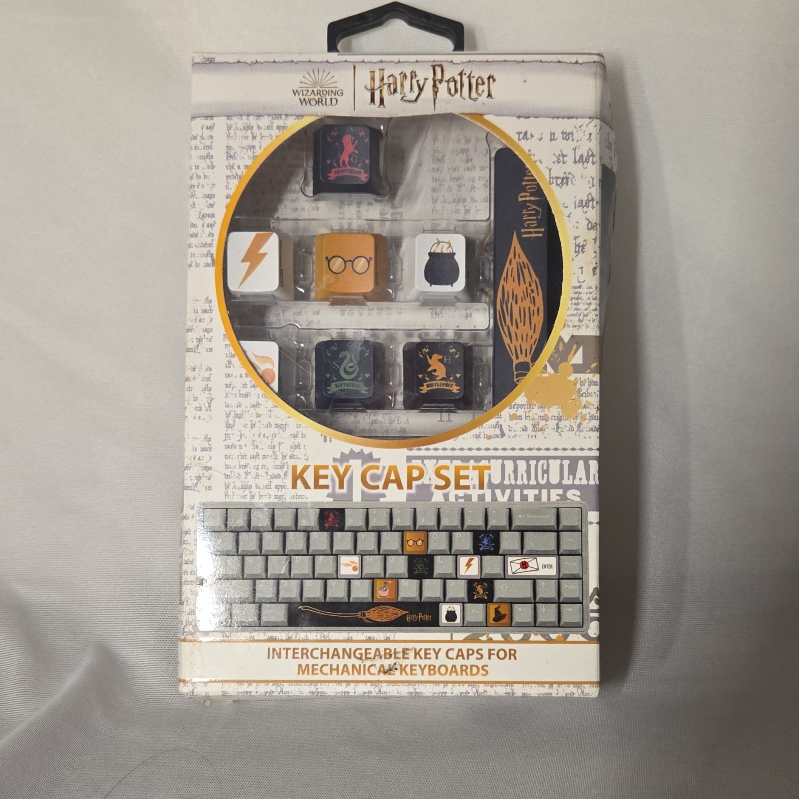 Harry Potter Interchangeable Key Cap Set Multicolor Plastic Mechanical Keyboard