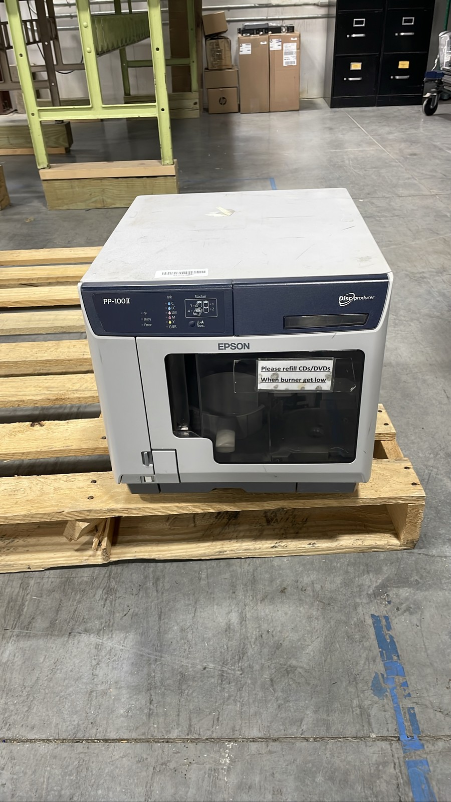 Epson PP-100 II N181A Disc Producer CD/DVD Disc Printer Publisher Unit