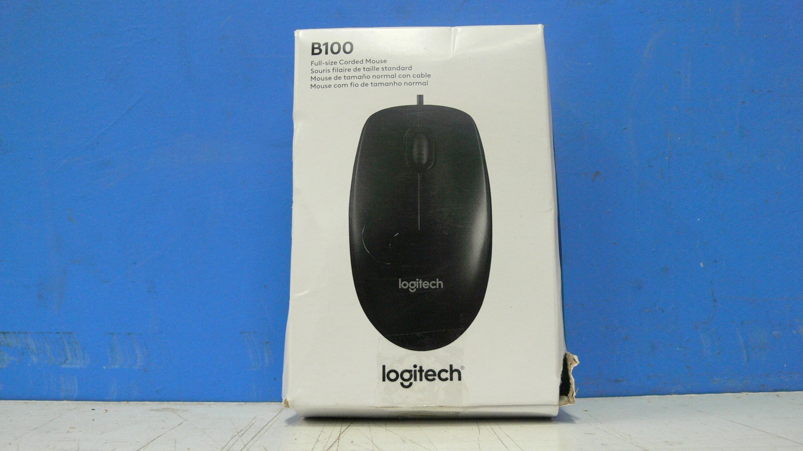 Logitech B100 (910-001439) Optical USB Mouse (1-B4-13)