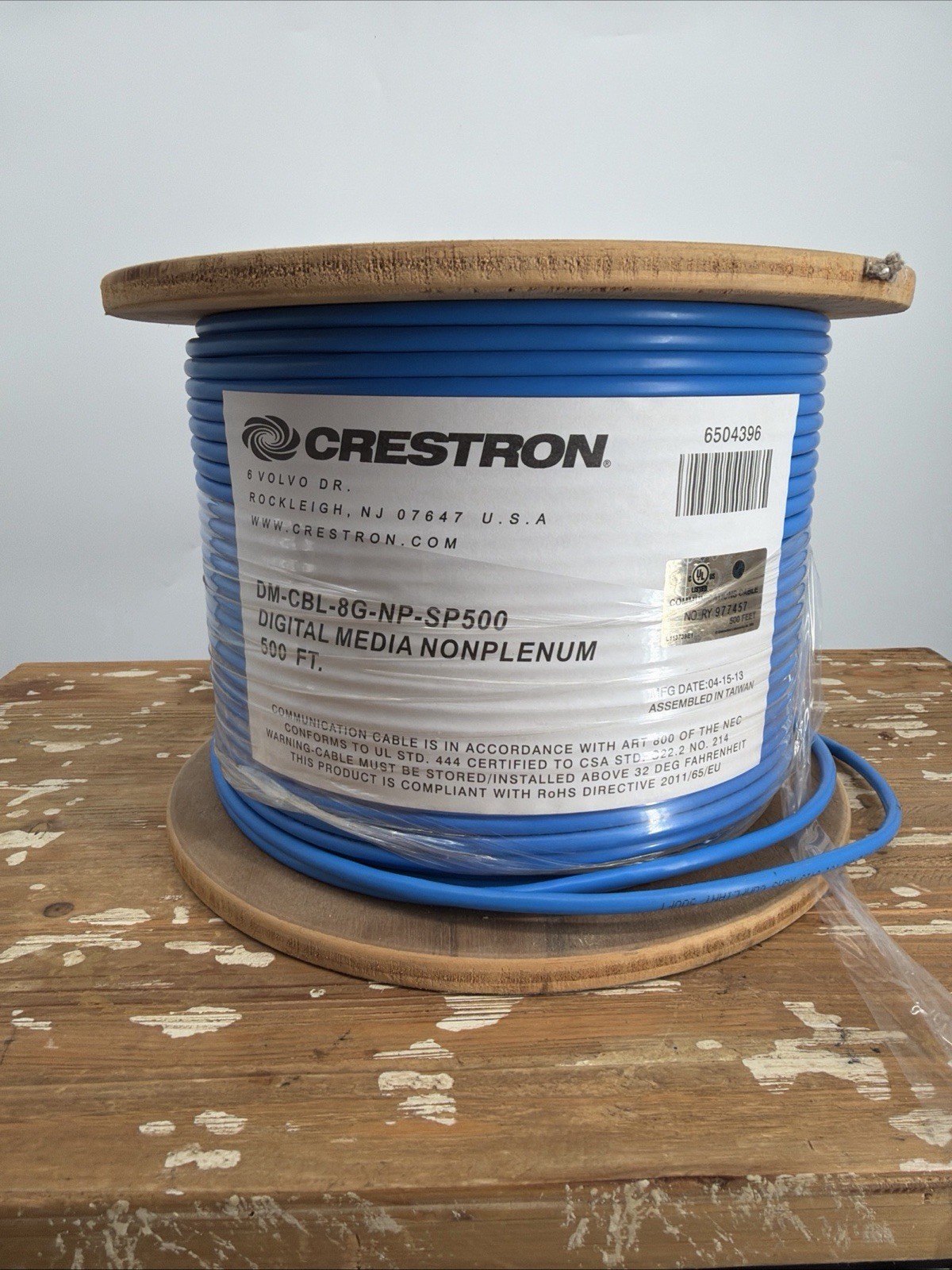 BRAND NEW CRESTRON Digital Media Non Plenum, 500 ft Spool